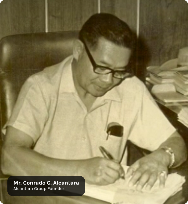 Founder Conrado C. Alcantara